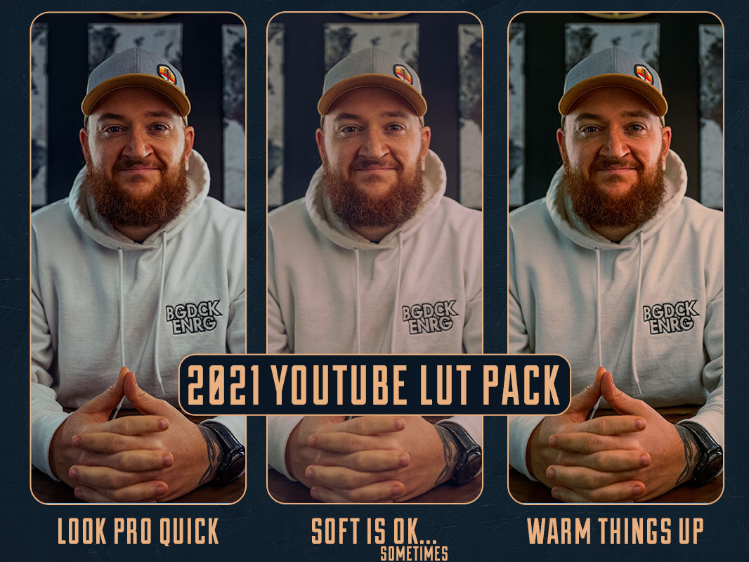 2021 Cinematic Youtube Lut Pack