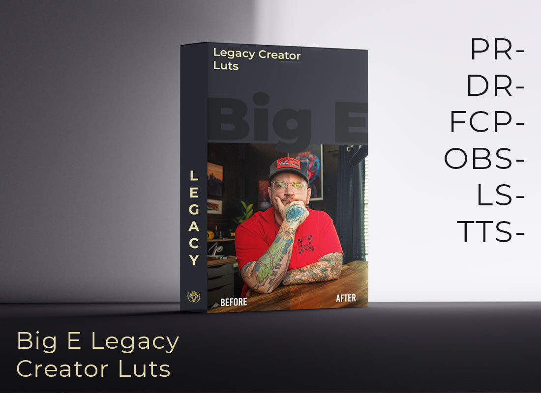 Big E Legacy Creator LUTs