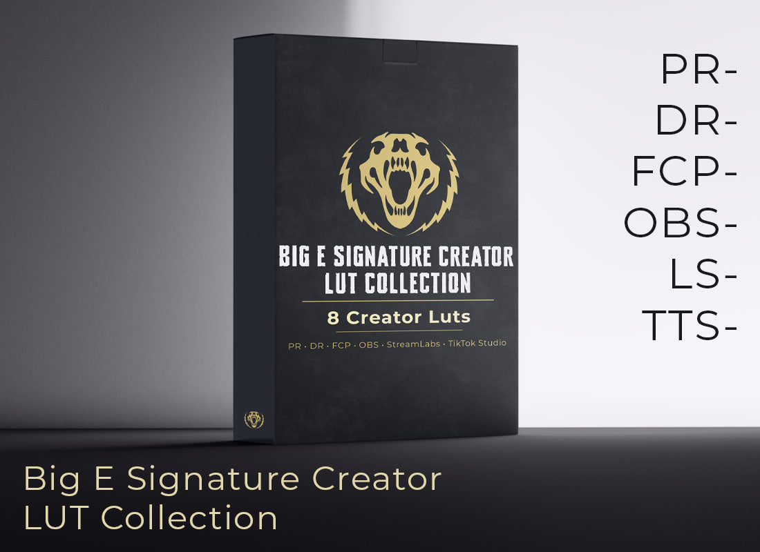 The Big E Signature Creator LUT Collection