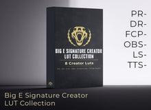 Load image into Gallery viewer, The Big E Signature Creator LUT Collection
